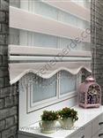 %25 İndirimli Yeni Sezon Zebra Perde Micro Plise Pudra